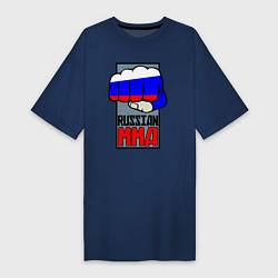 Женская футболка-платье Russian MMA