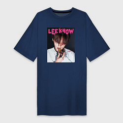 Женская футболка-платье Lee Know Rock Star Stray Kids
