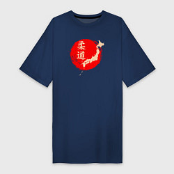 Женская футболка-платье Дзюдо Японии