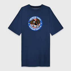 Женская футболка-платье USA skate eagle