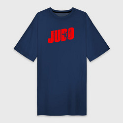 Женская футболка-платье Judo red