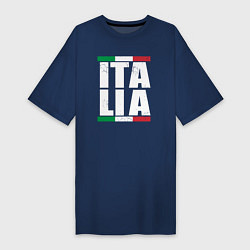 Женская футболка-платье Italia