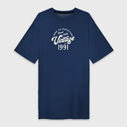 Женская футболка-платье 1991 год - выдержанный до совершенства