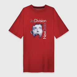 Женская футболка-платье Joy Division - Ian Curtis