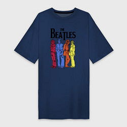 Женская футболка-платье The Beatles all