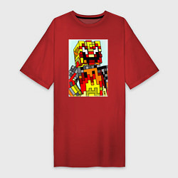 Женская футболка-платье Desondra2024 In Minecraft