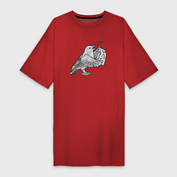 Женская футболка-платье Bird song