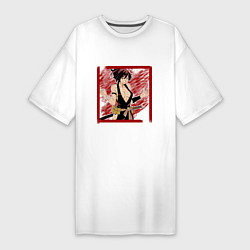 Женская футболка-платье Юдзуриха - Адский рай