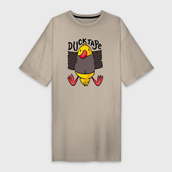 Женская футболка-платье Duck tape