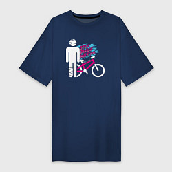 Женская футболка-платье Sports mechanics Bicyclist