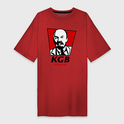 Футболка женская-платье KGB: So Good, цвет: красный