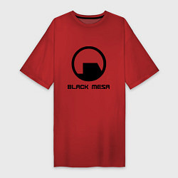 Женская футболка-платье Black Mesa: Logo