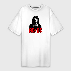 Женская футболка-платье AC/DC Madness