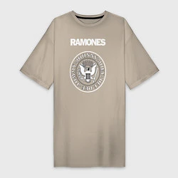 Женская футболка-платье Ramones