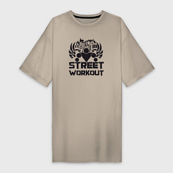 Женская футболка-платье Street workout