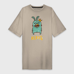Женская футболка-платье Rabbit King