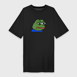 Женская футболка-платье Sad frog