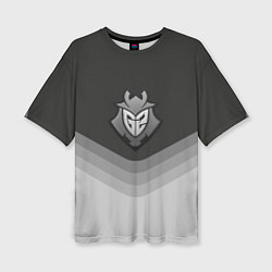 Женская футболка оверсайз G2 Esports Uniform