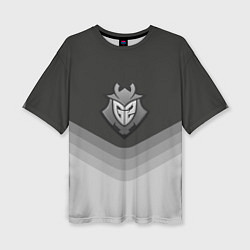 Футболка оверсайз женская G2 Esports Uniform, цвет: 3D-принт