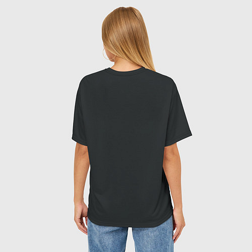 Женская футболка оверсайз Vault Shelter / 3D-принт – фото 4