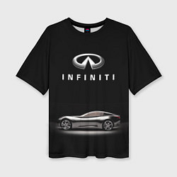 Футболка оверсайз женская Infiniti, цвет: 3D-принт