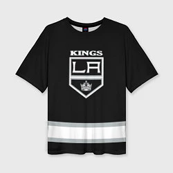 Футболка оверсайз женская Los Angeles Kings NHL, цвет: 3D-принт