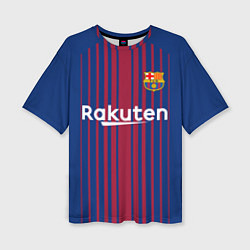 Женская футболка оверсайз FCB Barcelona: Rakuten