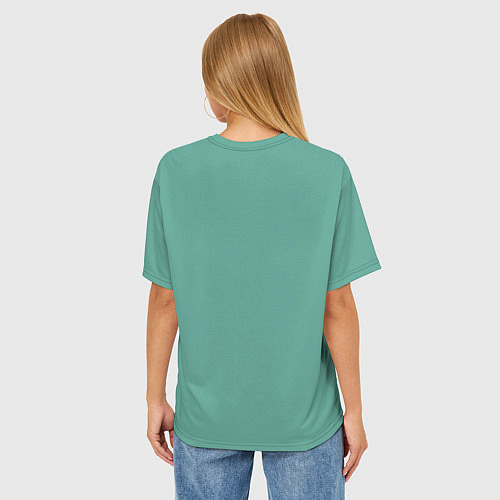 Женская футболка оверсайз Недоумевающий Винсент / 3D-принт – фото 4