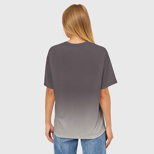 Женская футболка оверсайз Seether: Fake it / 3D-принт – фото 4
