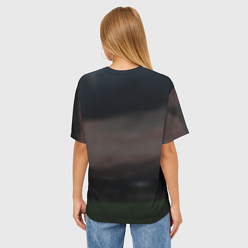 Женская футболка оверсайз Джанлуиджи Буффон / 3D-принт – фото 4