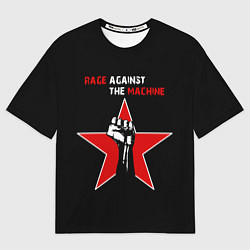 Футболка оверсайз женская Rage Against the Machine - star, цвет: 3D-принт