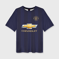 Женская футболка оверсайз FC MU: Pogba Away 18/19