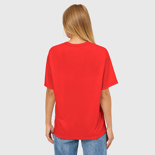 Женская футболка оверсайз Райан Гослинг / 3D-принт – фото 4
