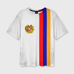 Женская футболка оверсайз I Love Armenia