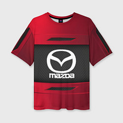 Футболка оверсайз женская Mazda Sport, цвет: 3D-принт