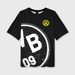 Футболка оверсайз женская Borussia Dortmund: Exclusive, цвет: 3D-принт