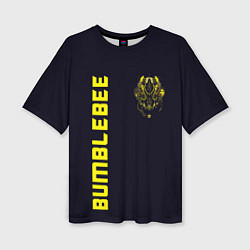 Женская футболка оверсайз Bumblebee Style