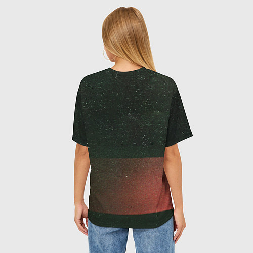 Женская футболка оверсайз Yanix / 3D-принт – фото 4