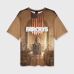 Футболка оверсайз женская Far Cry 5, цвет: 3D-принт