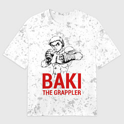 Футболка оверсайз женская Baki the Grappler, цвет: 3D-принт