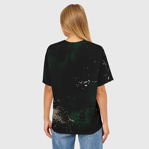 Женская футболка оверсайз Бездомный Бог / 3D-принт – фото 4