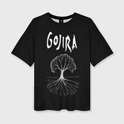 Футболка оверсайз женская Gojira: Tree, цвет: 3D-принт