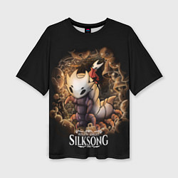 Женская футболка оверсайз Hollow Knight: Silksong