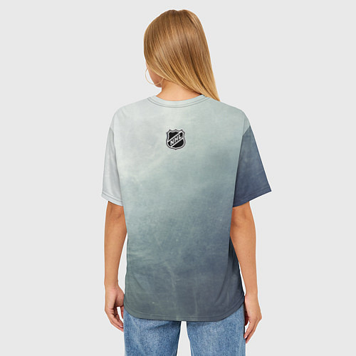 Женская футболка оверсайз St Louis Blues / 3D-принт – фото 4