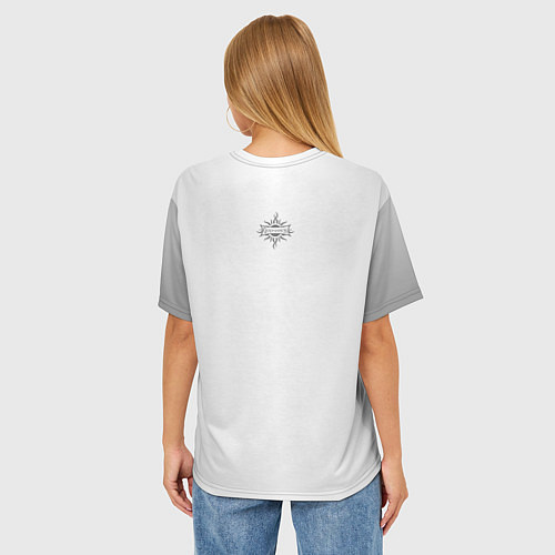 Женская футболка оверсайз Godsmack / 3D-принт – фото 4