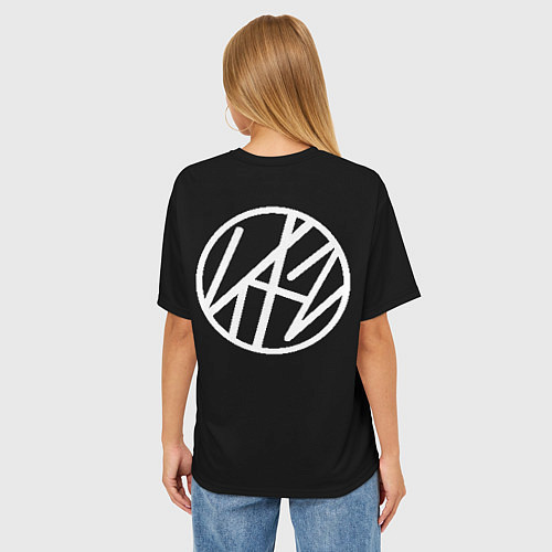 Женская футболка оверсайз Stray Kids / 3D-принт – фото 4