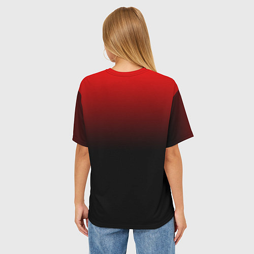 Женская футболка оверсайз Led Zeppelin / 3D-принт – фото 4