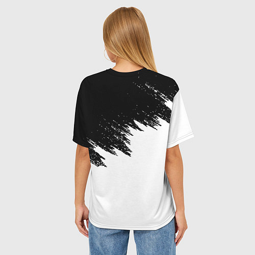 Женская футболка оверсайз RAINBOW SIX SIEGE / 3D-принт – фото 4