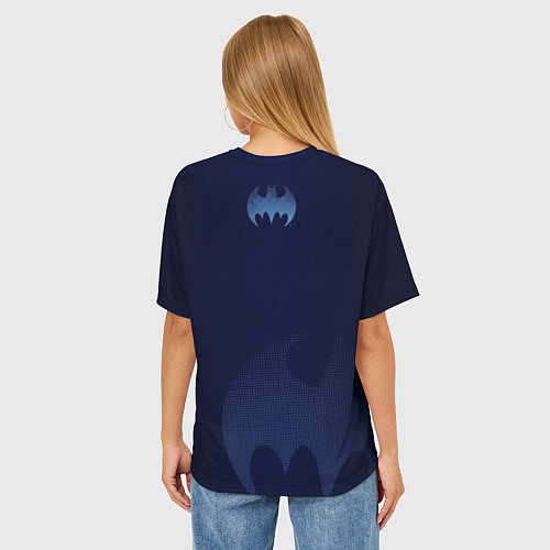 Женская футболка оверсайз Gotham City Batman / 3D-принт – фото 4
