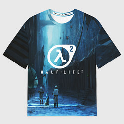 Футболка оверсайз женская HALF-LIFE 2, цвет: 3D-принт